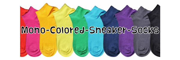 MONO-COLORED SNEAKERSOCKS