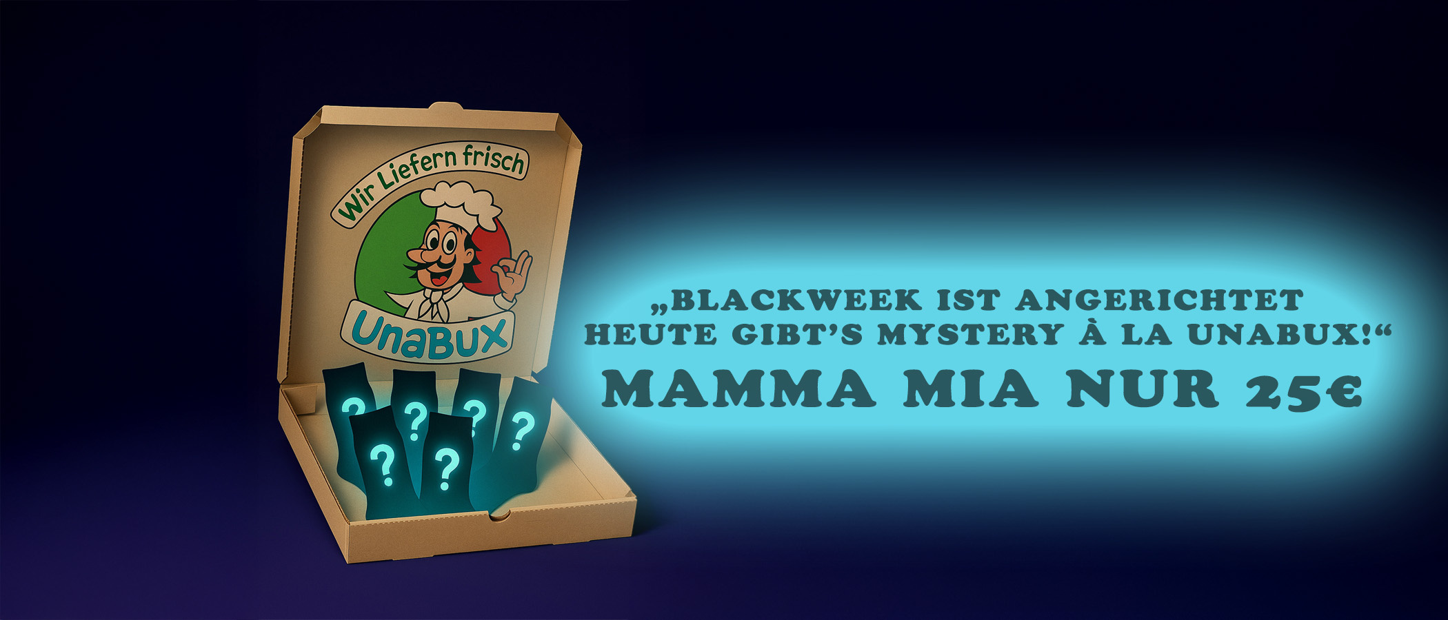 Blackweek Spezial Mystery Box 6 Paar Socken