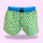 Unabux boxer shorts COPERNIKUS, lightblue with white stars and pink seam