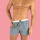 Unabux boxer shorts DAVID, darkblue white vichy check with lightblue seam