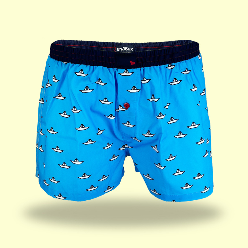 Unabux Boxer Shorts Uomo – Confezione Multipack – Mutande In Tessuto Leggero, Taglia XL