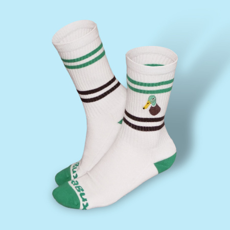 &amp;quot; bestickte Sportsocke &amp;quot; DUCK