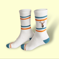 " bestickte Sportsocke " DEER