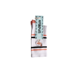 " bestickte Sportsocke " FLAMINGO