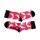 Unabux Socke - MY LOVE, dunkelblau mit roten Herzen
