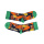 Unabux Socke - MY LOVE, dunkelblau mit roten Herzen